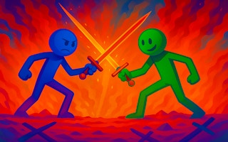 Obby Stickman - On Swords