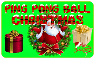 Ping Pong Ball Christmas