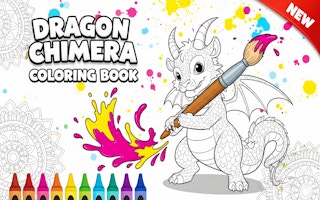 Dragon Chimera Coloring Book