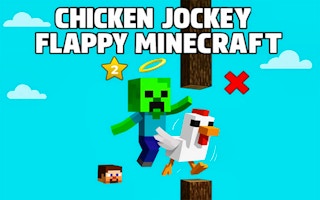 Chicken Jockey Flappy Minecraft