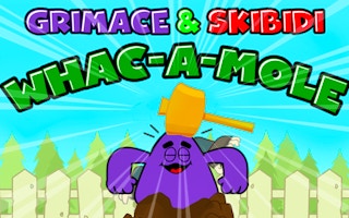 Grimace And Skibidi Whack A Mole