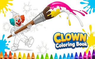 Clown Coloring Book