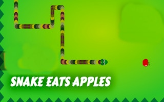 Snake Eats Apples