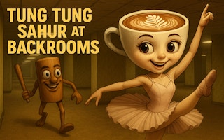 Tung Tung Sahur at Backrooms