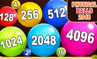Physical Balls 2048