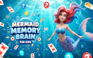 Mermaid Memory Brain for Kids