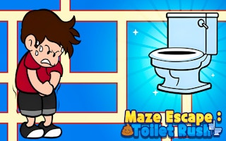 Maze Escape Toilet Rush