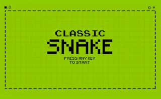 Classic Snake HTML5
