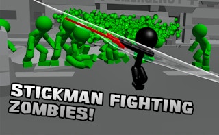 Stickman Killing Zombie 3D