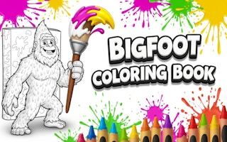 Bigfoot Coloring Book