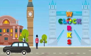 Clock Works Color Switch Clock