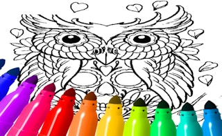 Tattoos Coloring Game