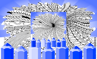 Hard Printable Coloring Pages For Adults