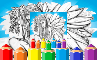 Fairy Coloring Pages
